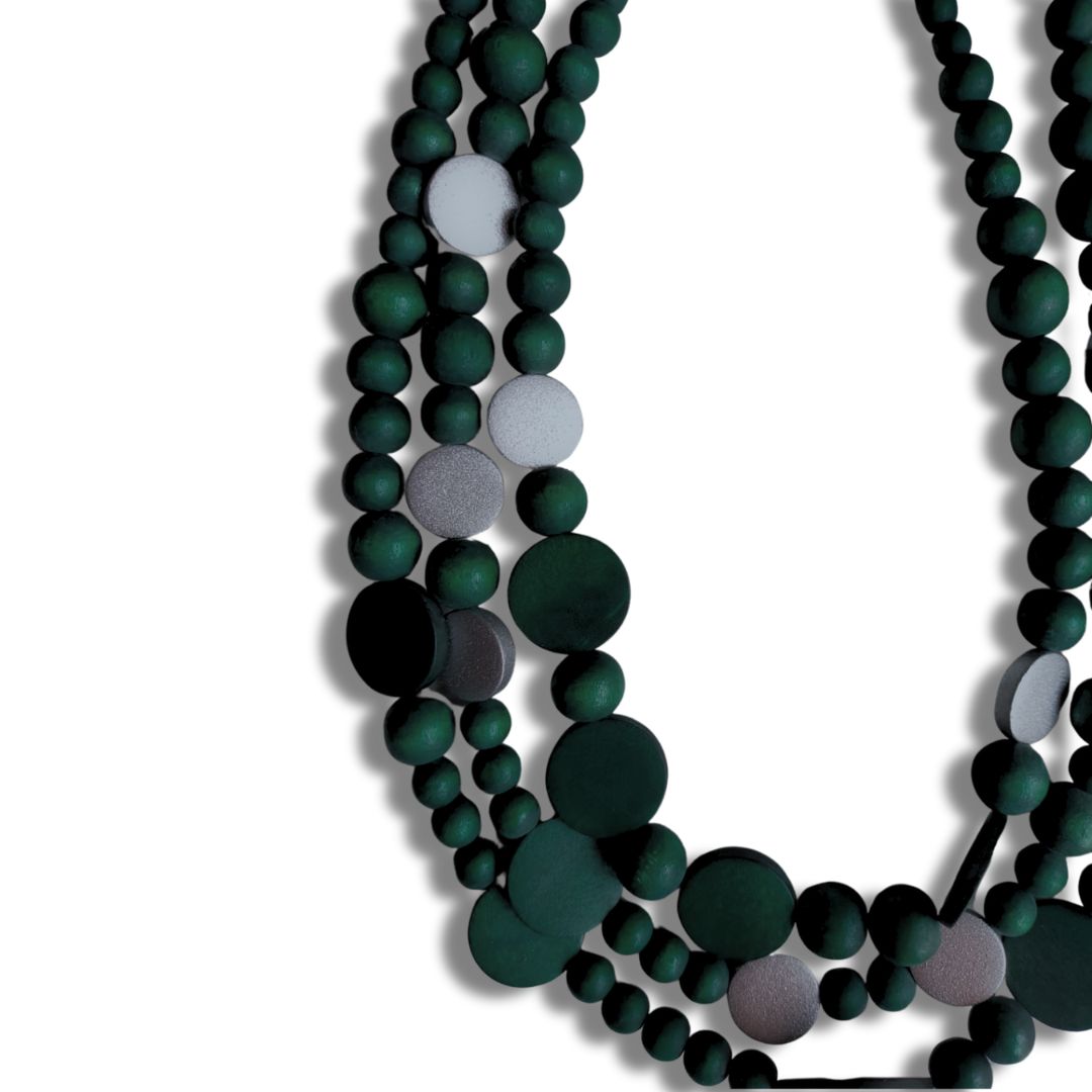 Collana legno Nora metallic-collana-EW-Argento-Bijondo