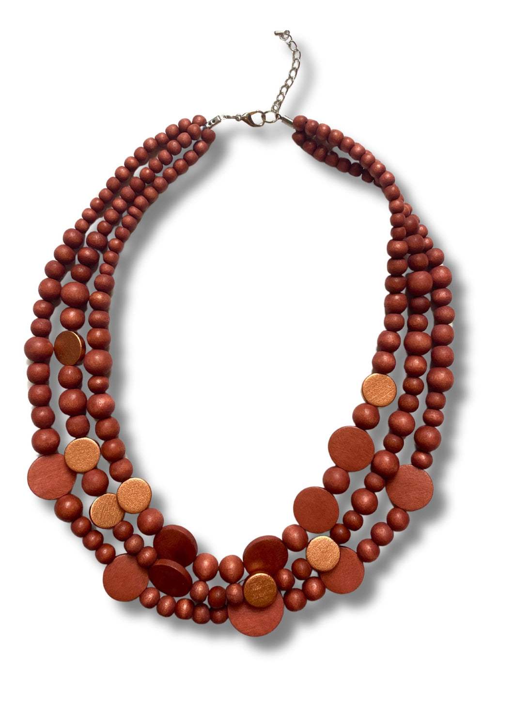 Collana legno Nora metallic-collana-EW-Terra-Bijondo