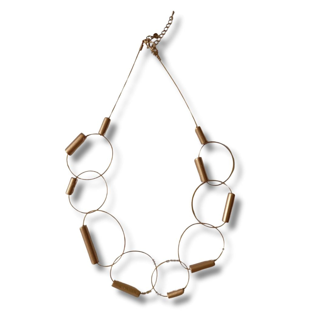Collana legno Orbita-collana-EW-Oro-Bijondo