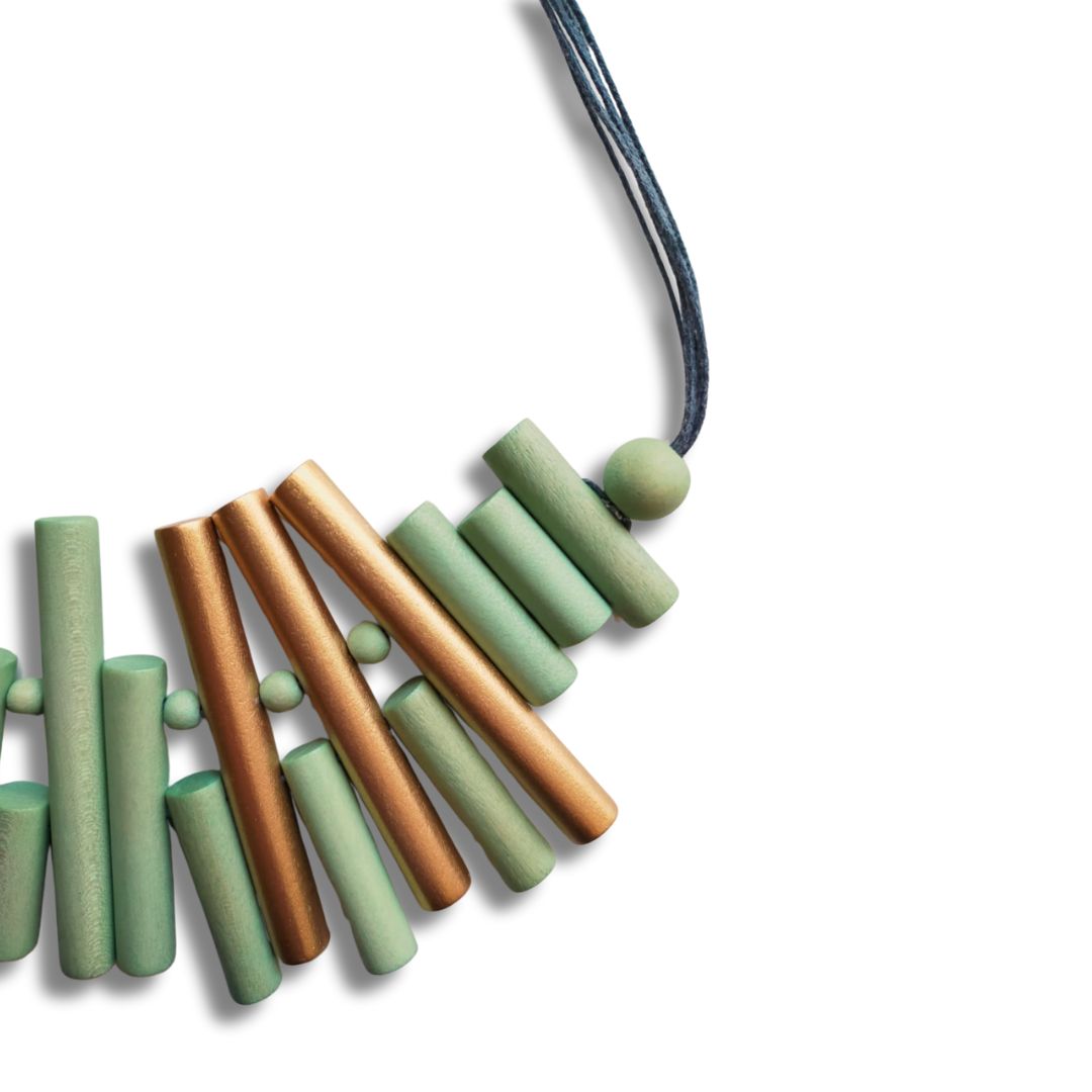 Collana legno Penelope metallic-Collana-EW-Bijondo