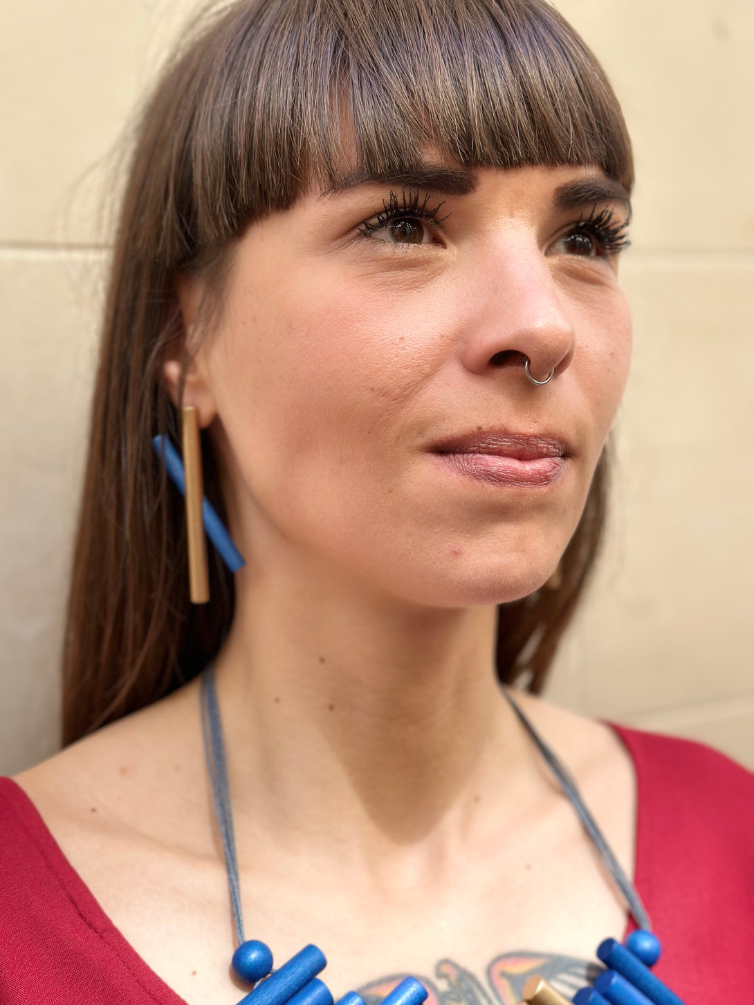 Collana legno Penelope metallic-Collana-EW-Bijondo