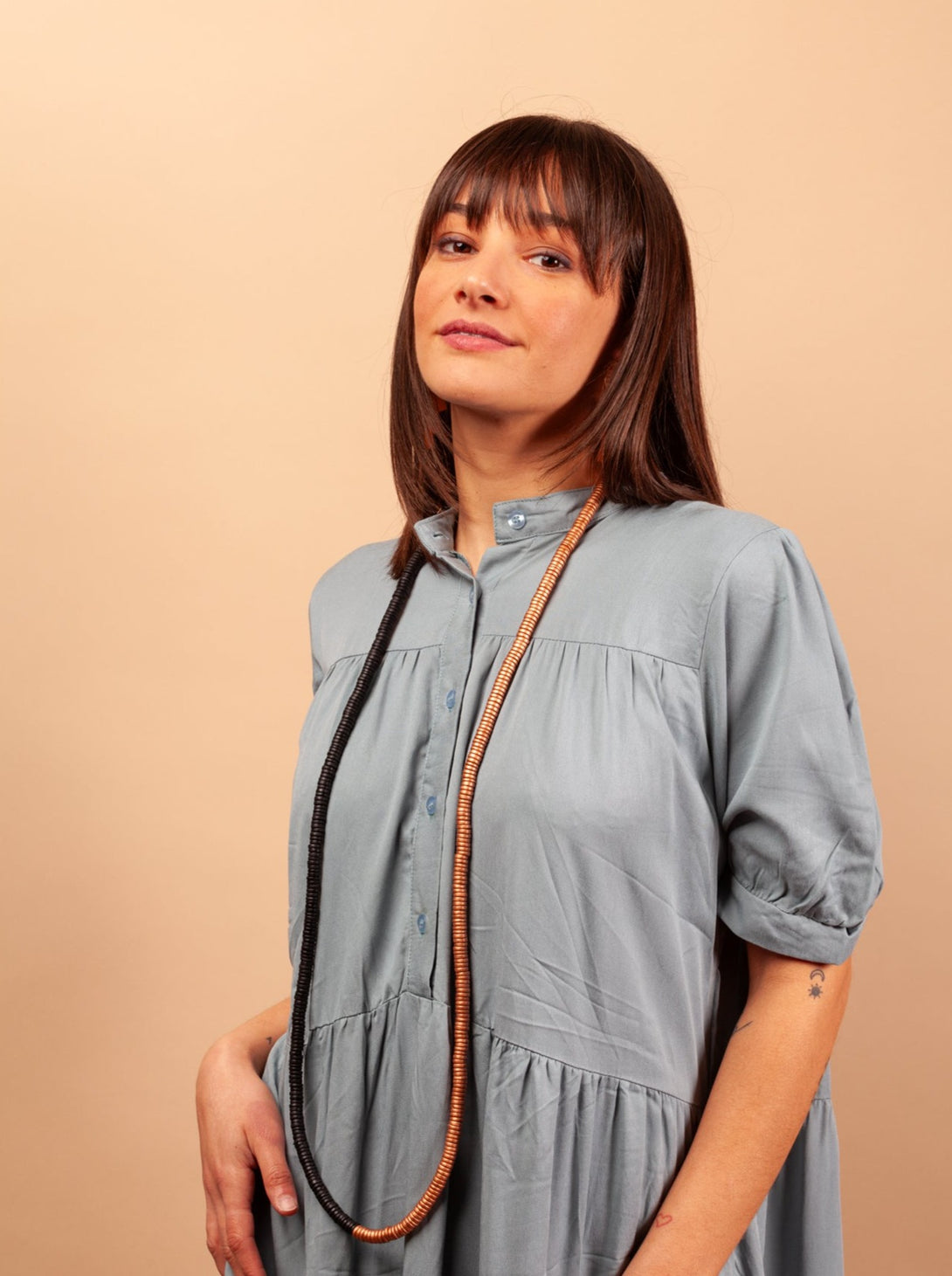 Collana legno Rory metallic mix-collana-EW-Bijondo