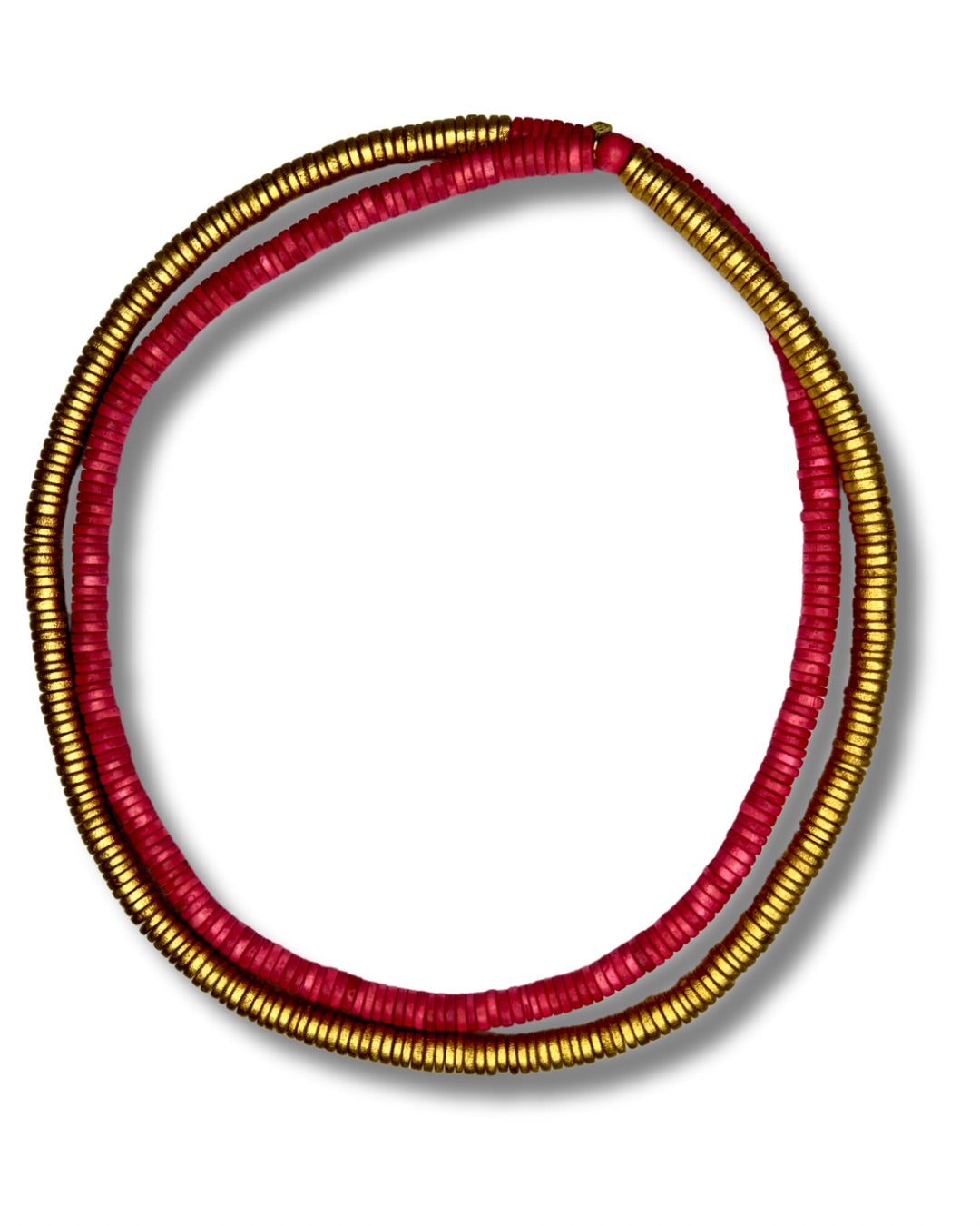 Collana legno Rory metallic mix-collana-EW-fucsia-Bijondo