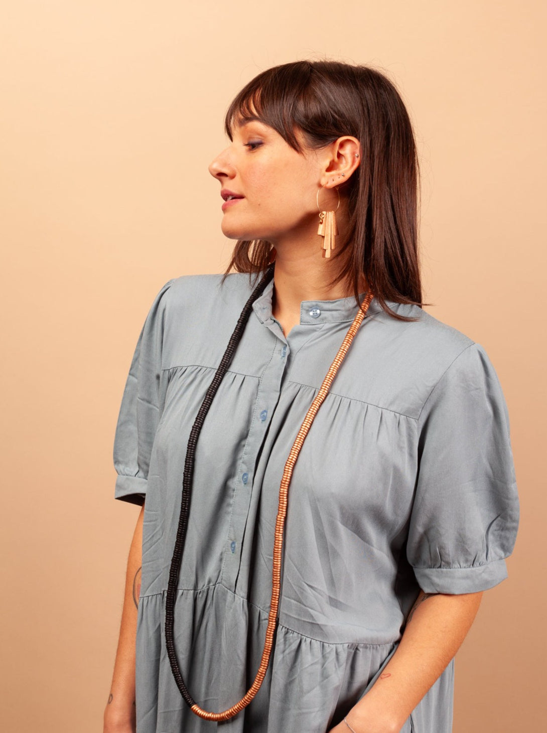 Collana legno Rory metallic mix-collana-EW-rame-Bijondo