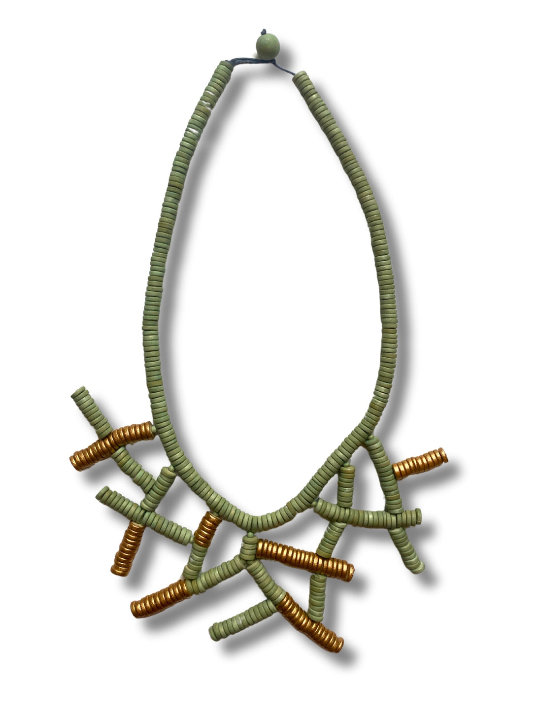 Collana legno Rosie-collana-EW-verde-Bijondo