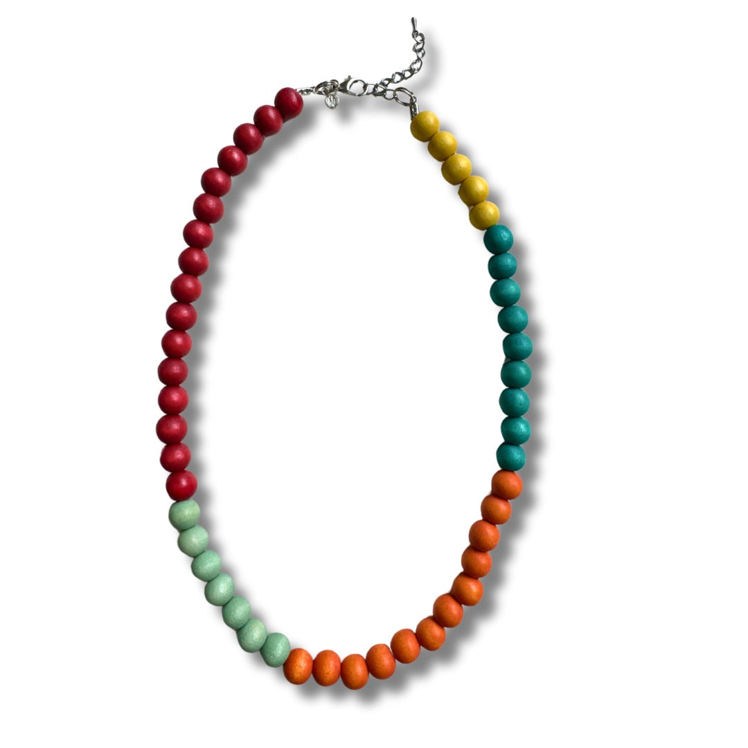 Collana legno Sao Paulo-collana-Bijondo-Rosso-Bijondo