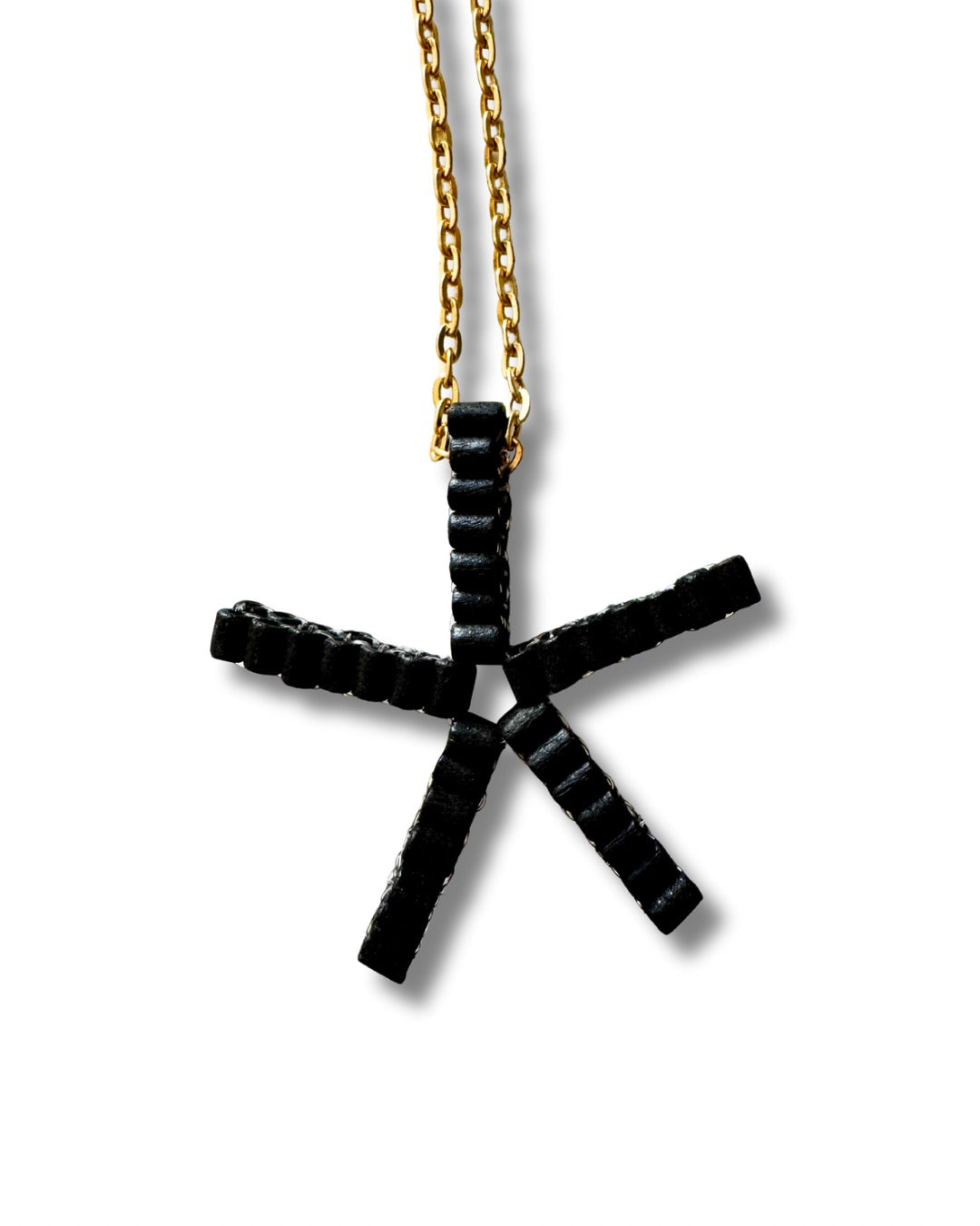 Collana legno Sea Star-collana-Bijondo-Nero-Bijondo