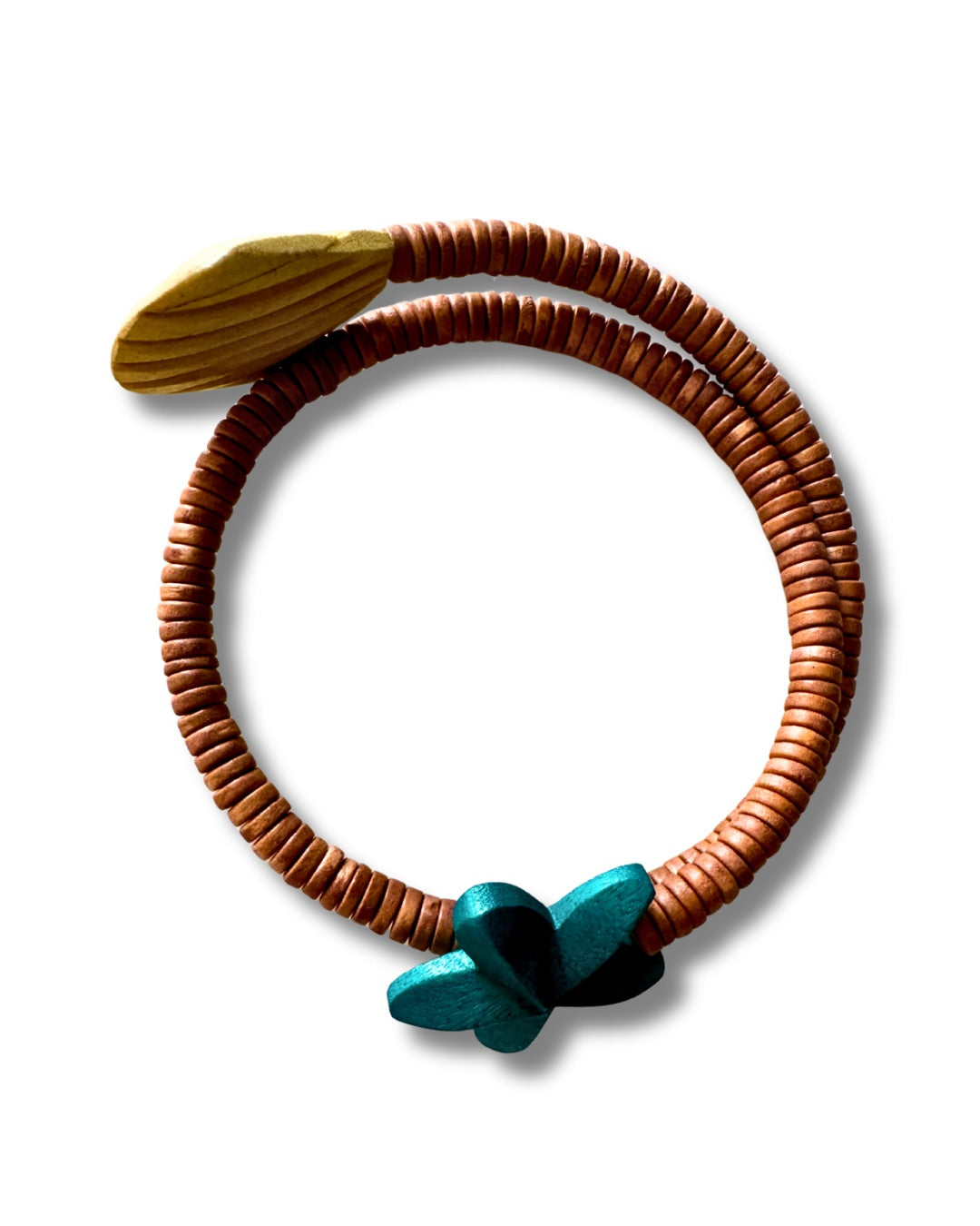 Collana legno Seashell-Collana-Bijondo-Azzurro-Bijondo