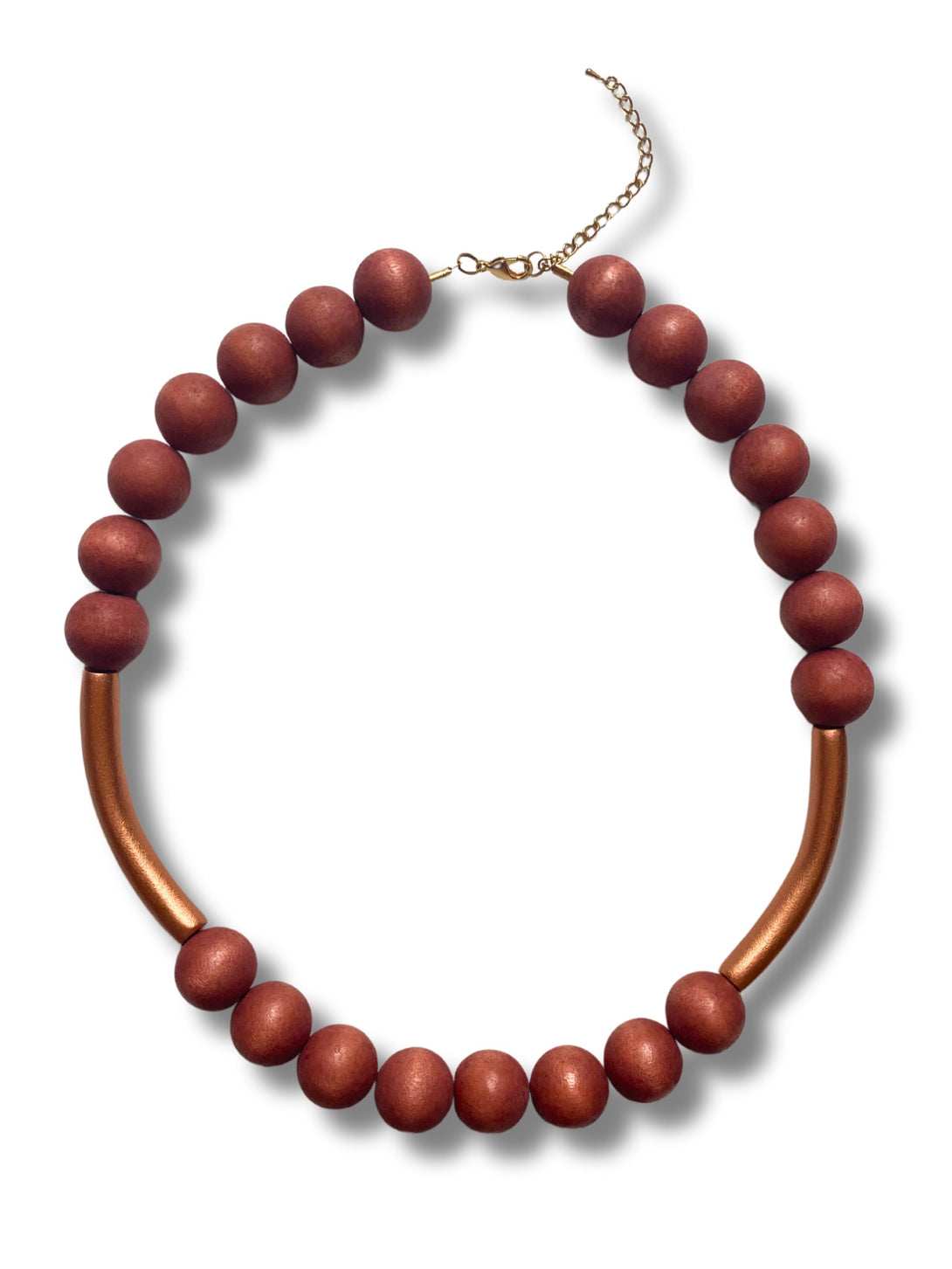 Collana legno Sonja metallic-Collana-EW-terra-Bijondo