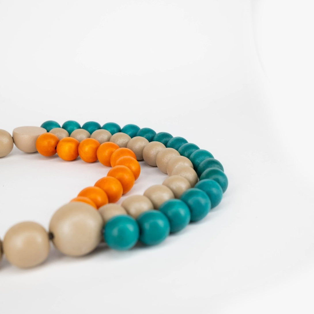 Collana legno Tallulah - ottanio - Bijondo