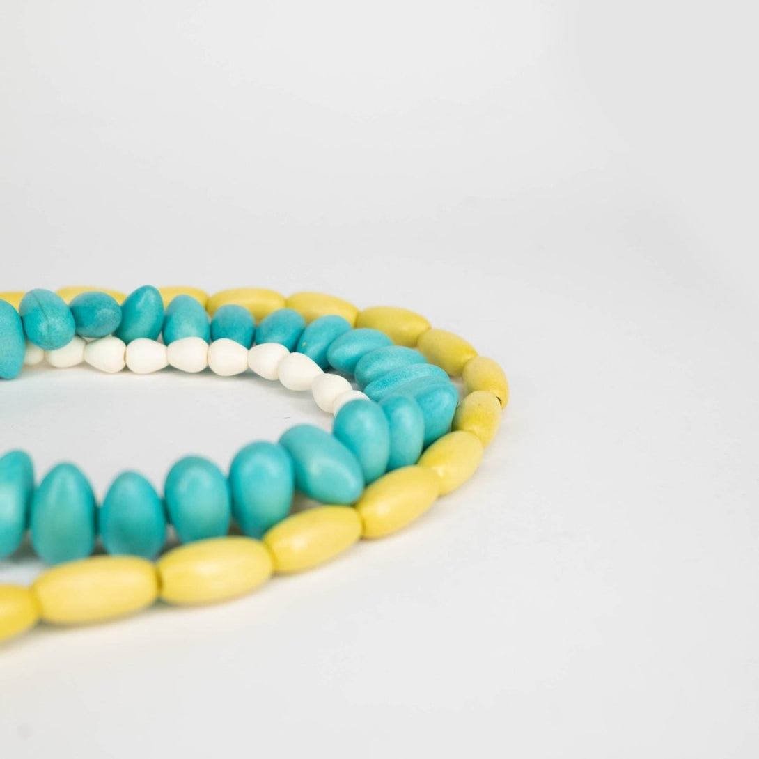 Collana legno Tiara - smeraldo - Bijondo