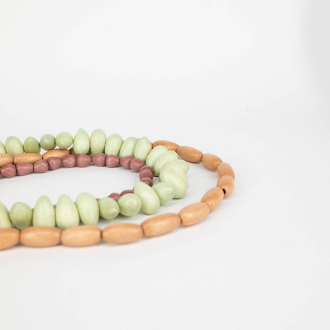 Collana legno Tiara - verde - Bijondo