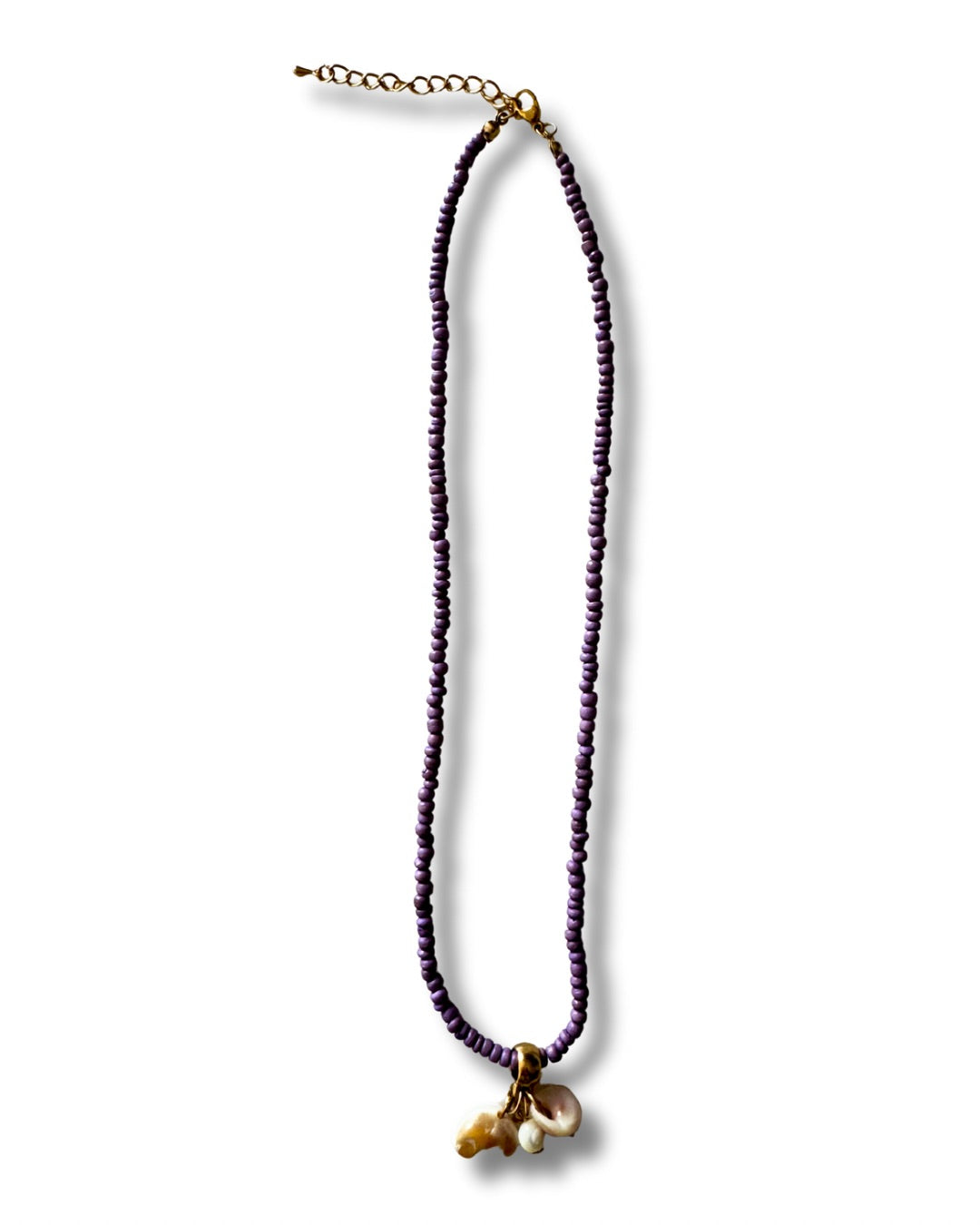 Collana legno conchiglie Shells-collana-Bijondo-Lilla-Bijondo