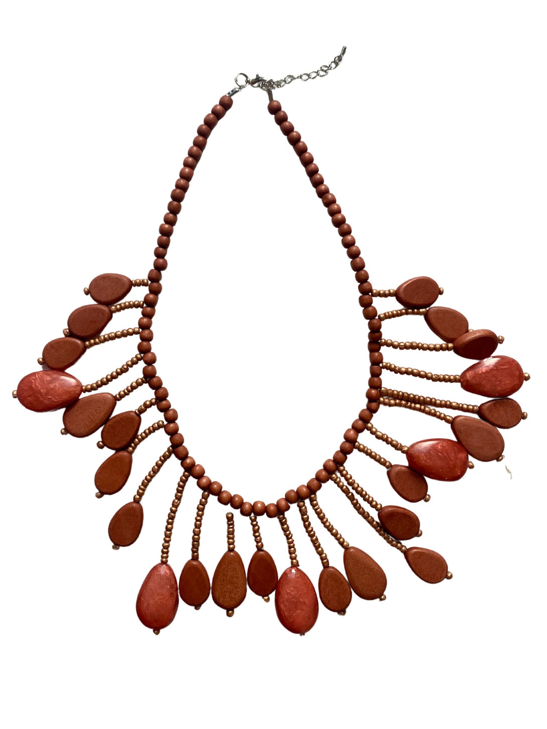 Collana legno e resina Aline-collana-Bijondo-terra-Bijondo