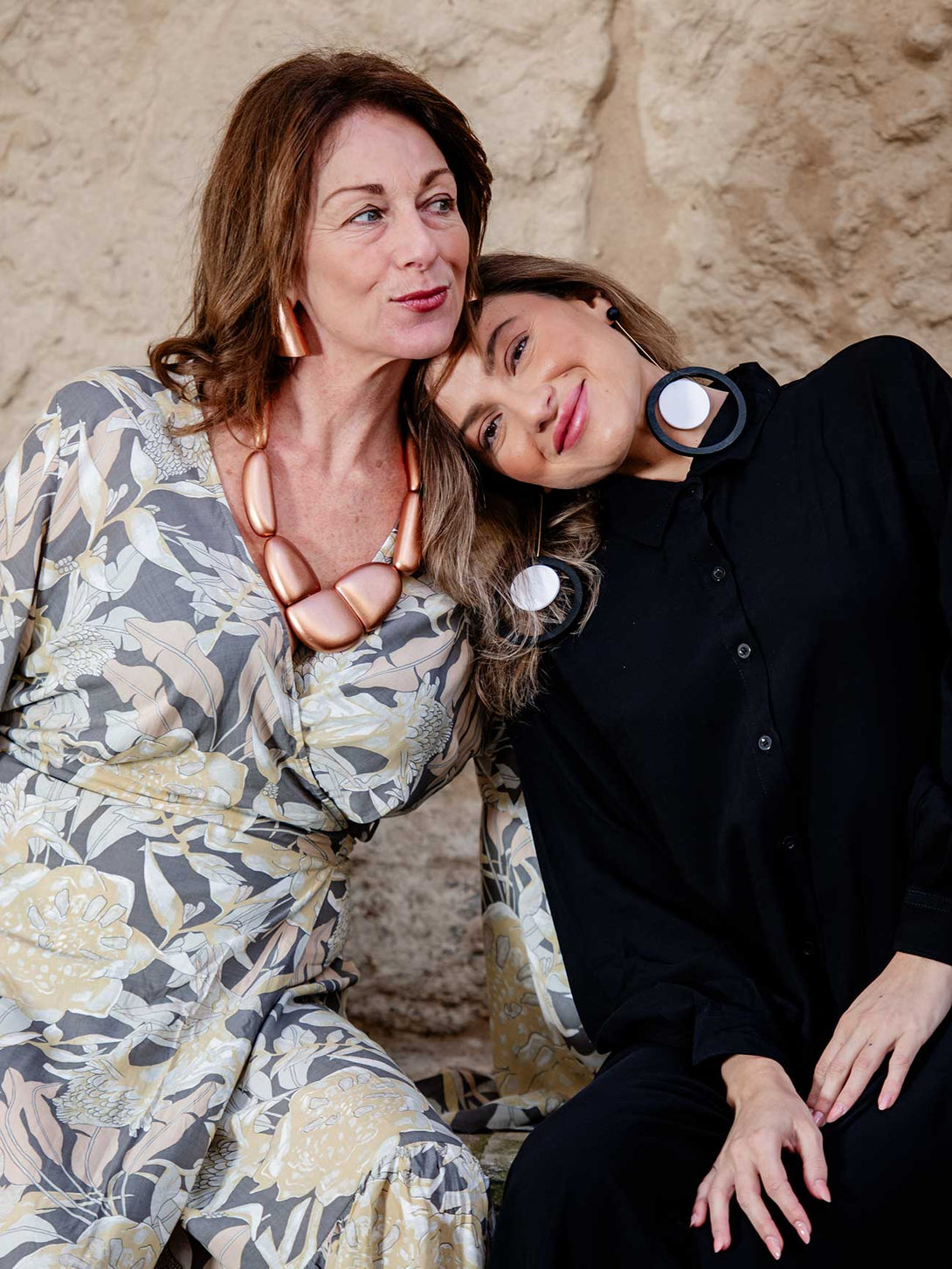 Collana legno grande Ingrid metallic-collana-Bijondo-Bijondo