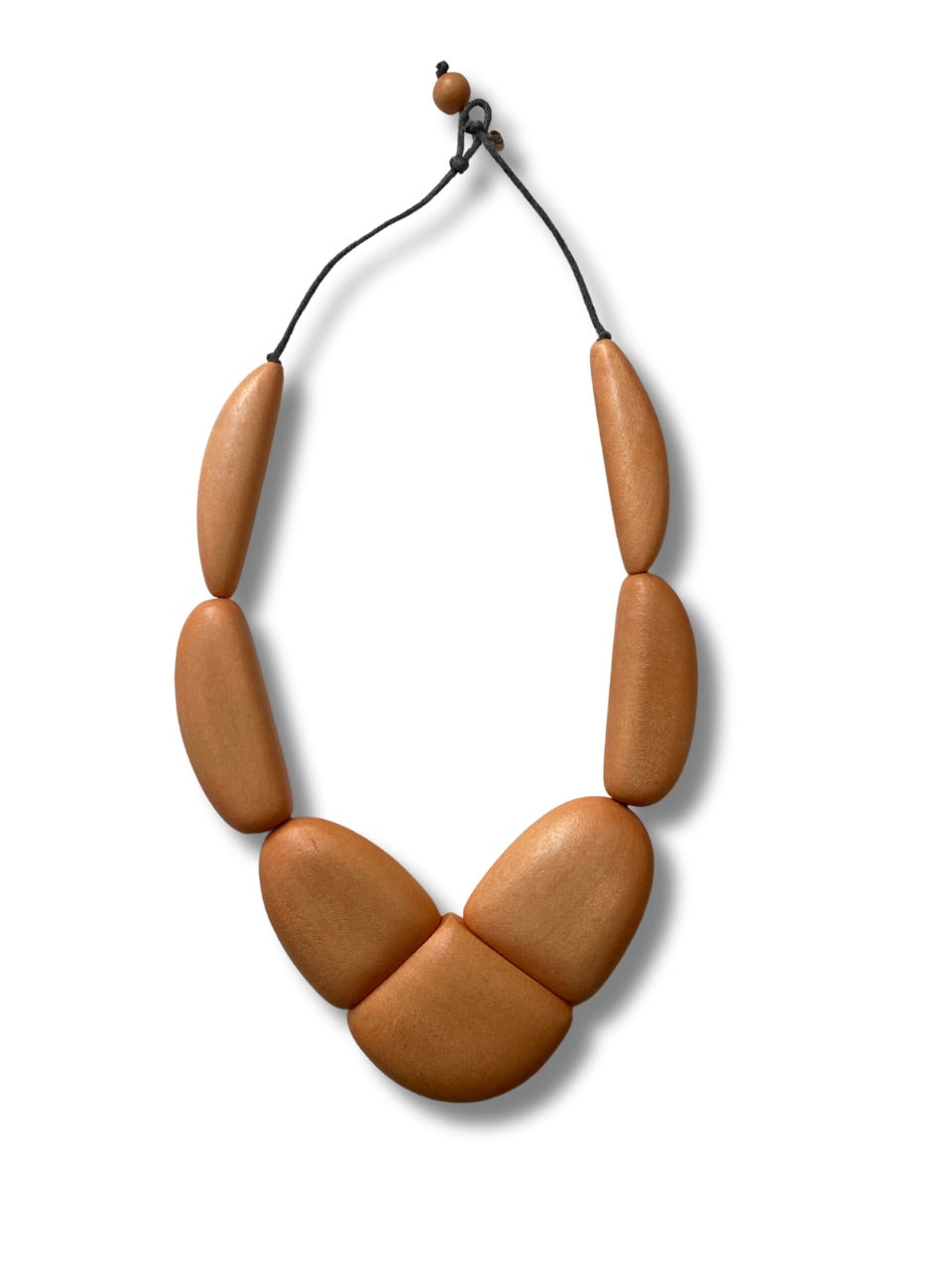 Collana legno grande Ingrid-collana-Bijondo-peach fuzz-Bijondo