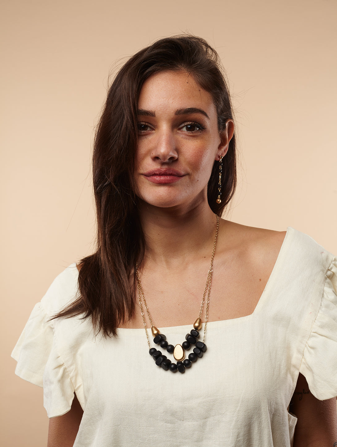 Collana legno, leggera Andie-collana-EW-Oro-Bijondo