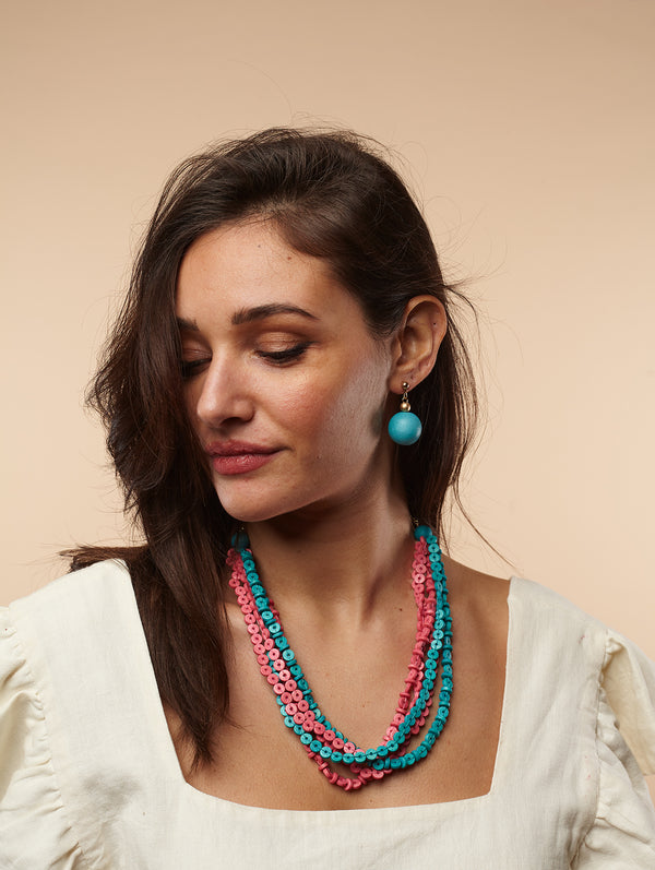 Collana legno, leggera Lula, costume jewelry-collana-EW-Bijondo