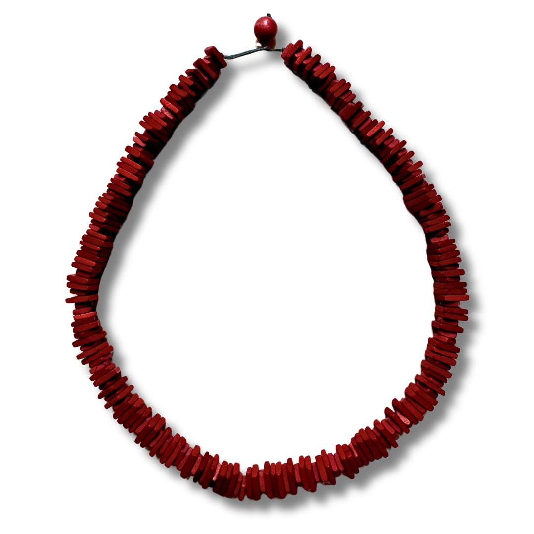 Collana, legno, leggera Oslo, costume jewelry-Collana-EW-Desert Sunset-Bijondo