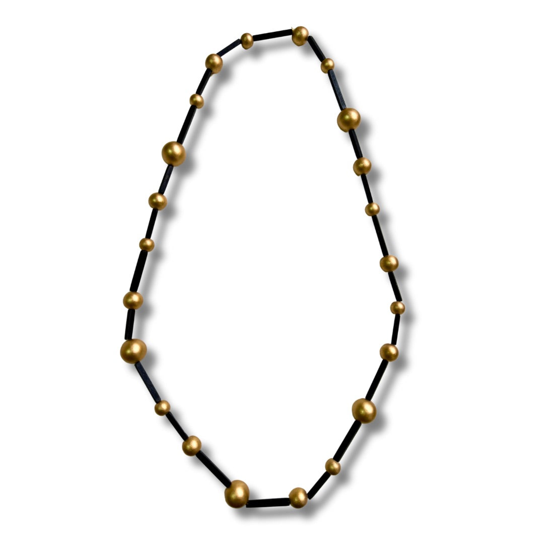 Collana legno leggera little Charvi metallic-collana-Bijondo-Oro-Bijondo