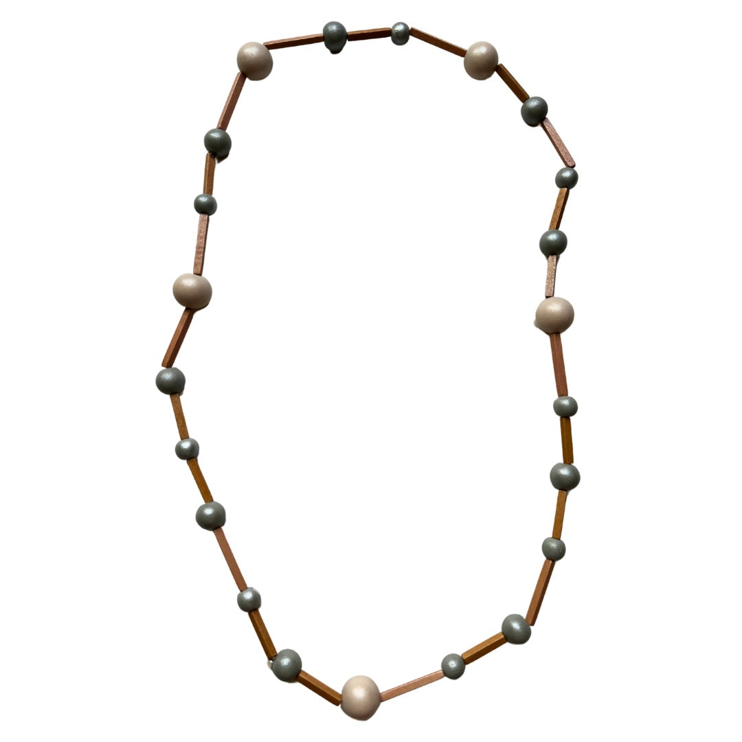 Collana legno leggera little Charvi metallic-collana-Bijondo-Pearl-Bijondo
