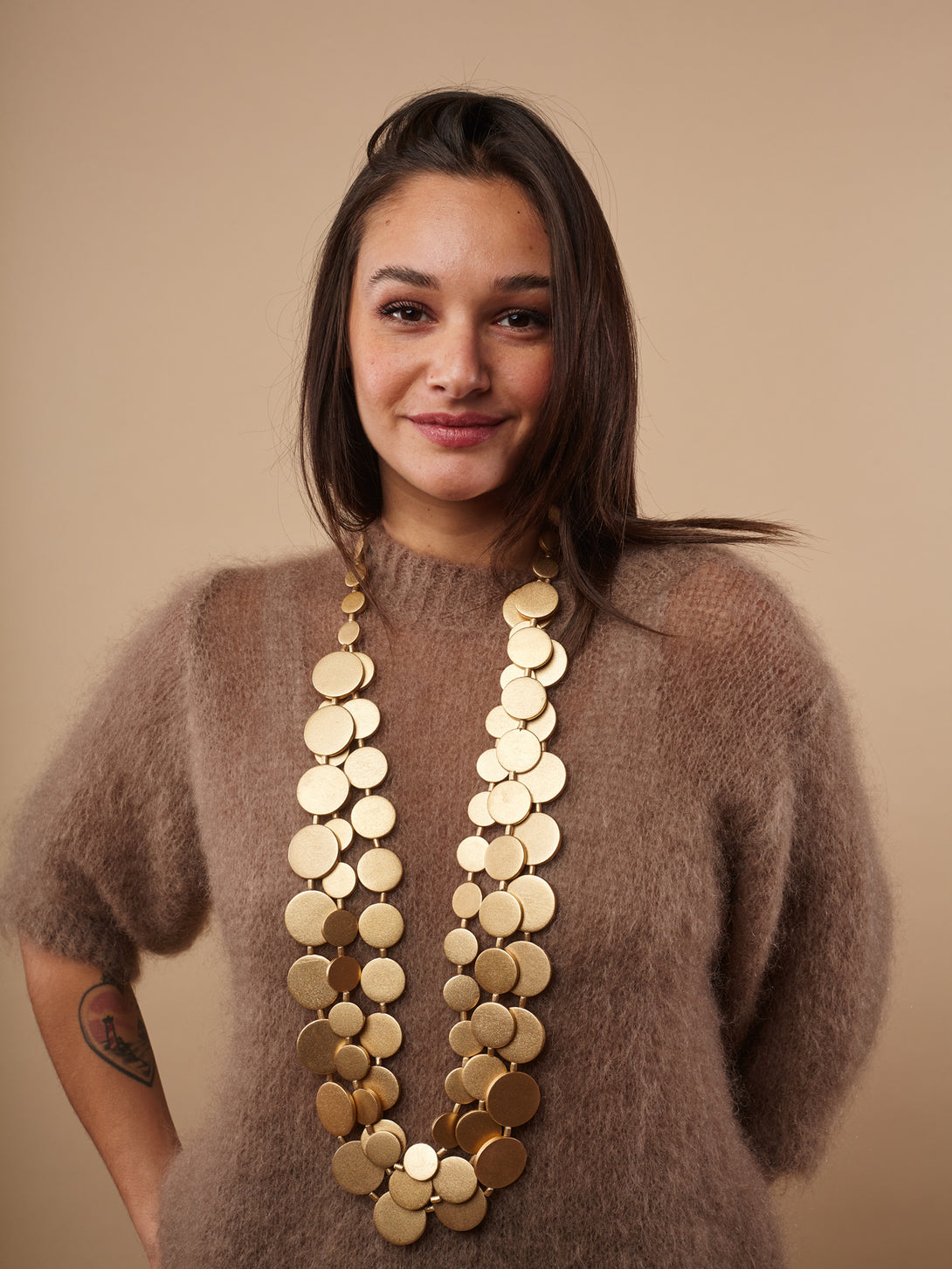 Collana legno lunga Gemma metallic-collana-Bijondo-Oro-Bijondo