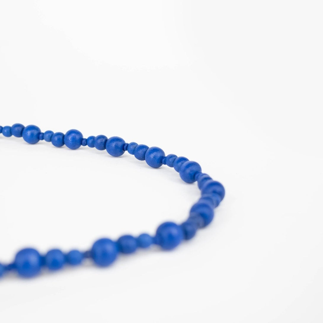 Collana legno lunga Olive - smeraldo - Bijondo