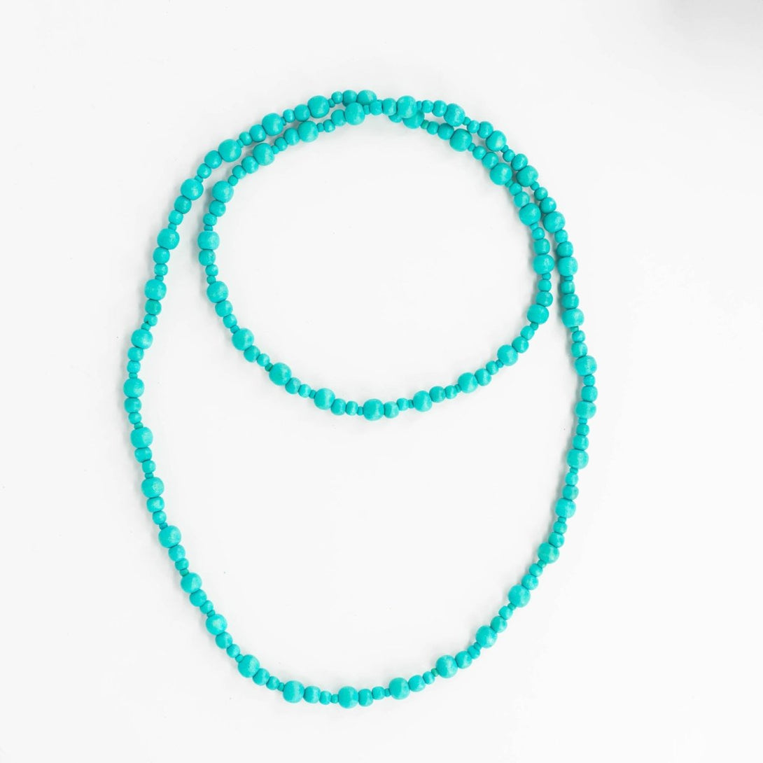 Collana legno lunga Olive - nero - Bijondo