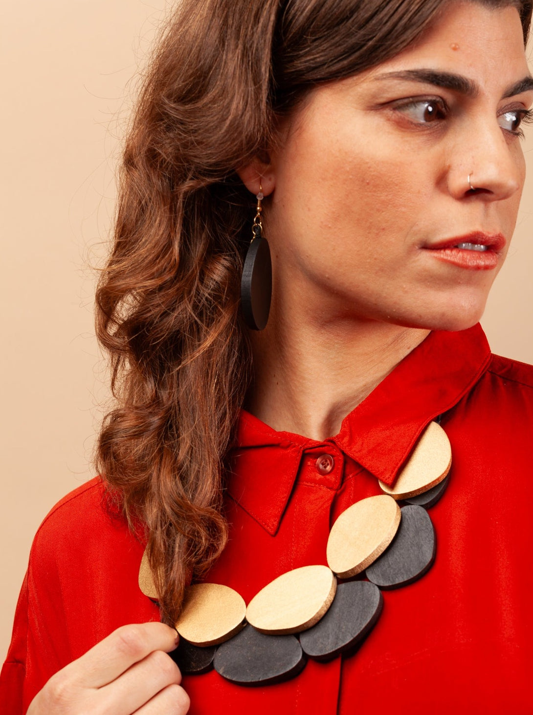 Collana legno metallic Myra-collana-EW-Bijondo