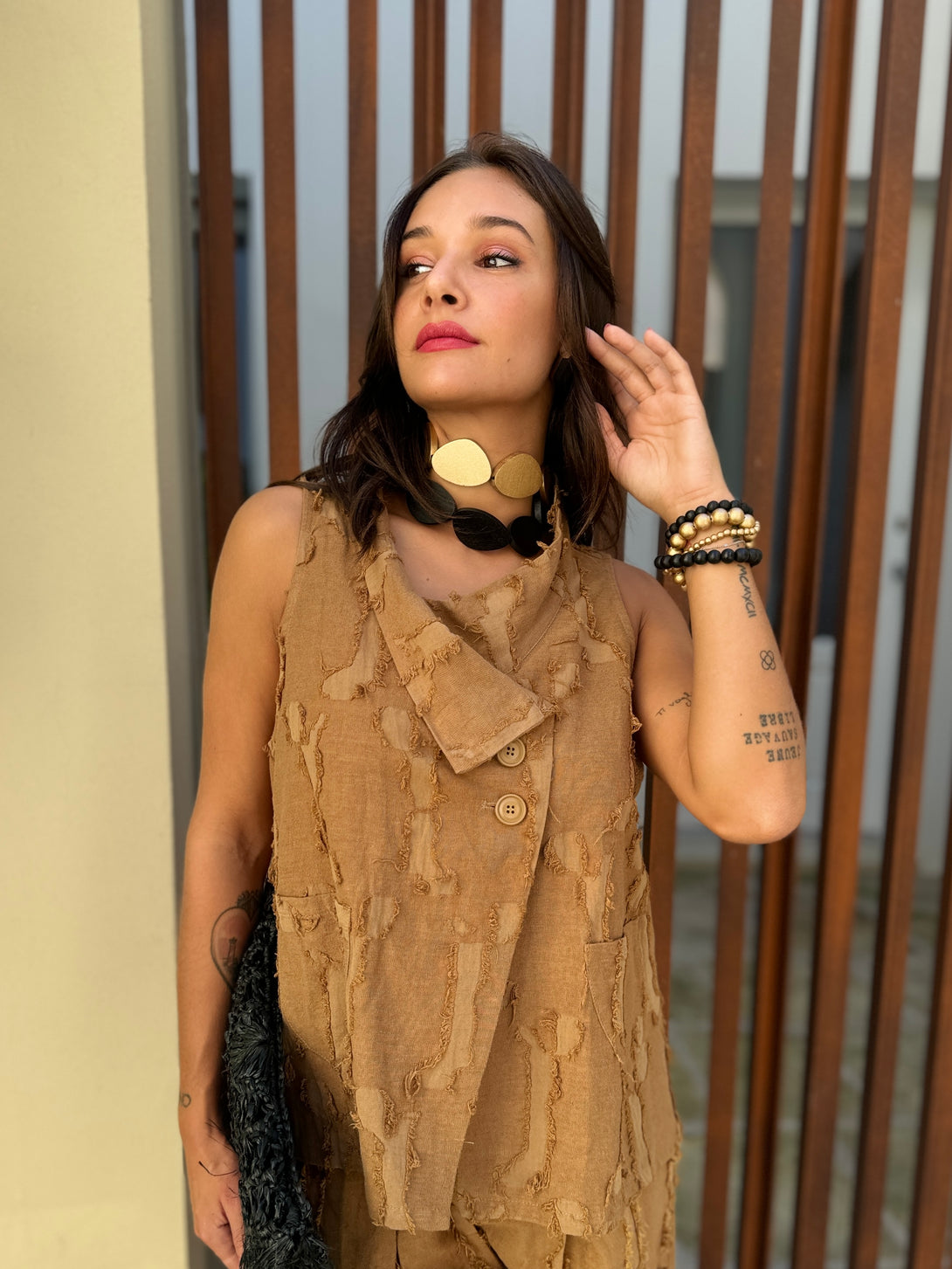 Collana legno metallic Myra-collana-EW-Bijondo