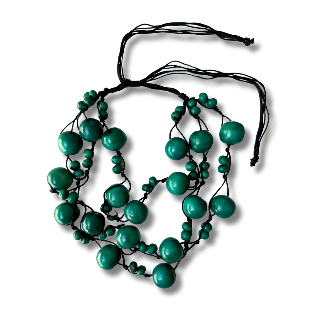 Collana legno regolabile Bonnie-collana-Bijondo-Turchese-Bijondo