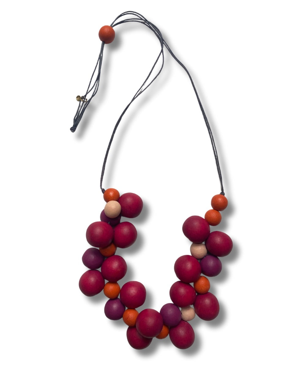 Collana legno regolabile Lola-colllana-Bijondo-Fucsia-Bijondo