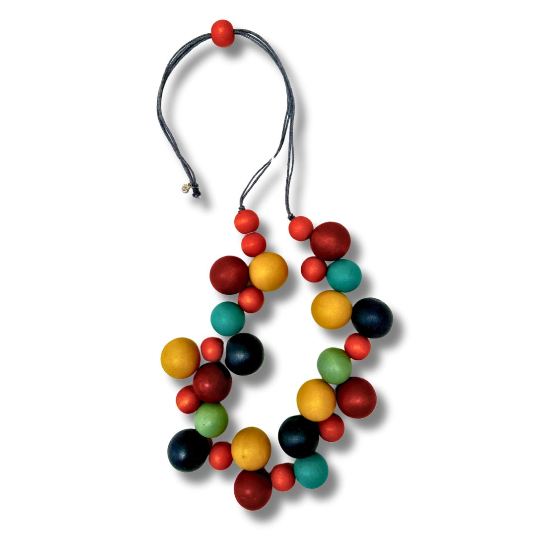 Collana legno regolabile Lola-colllana-Bijondo-Multicolore-Bijondo