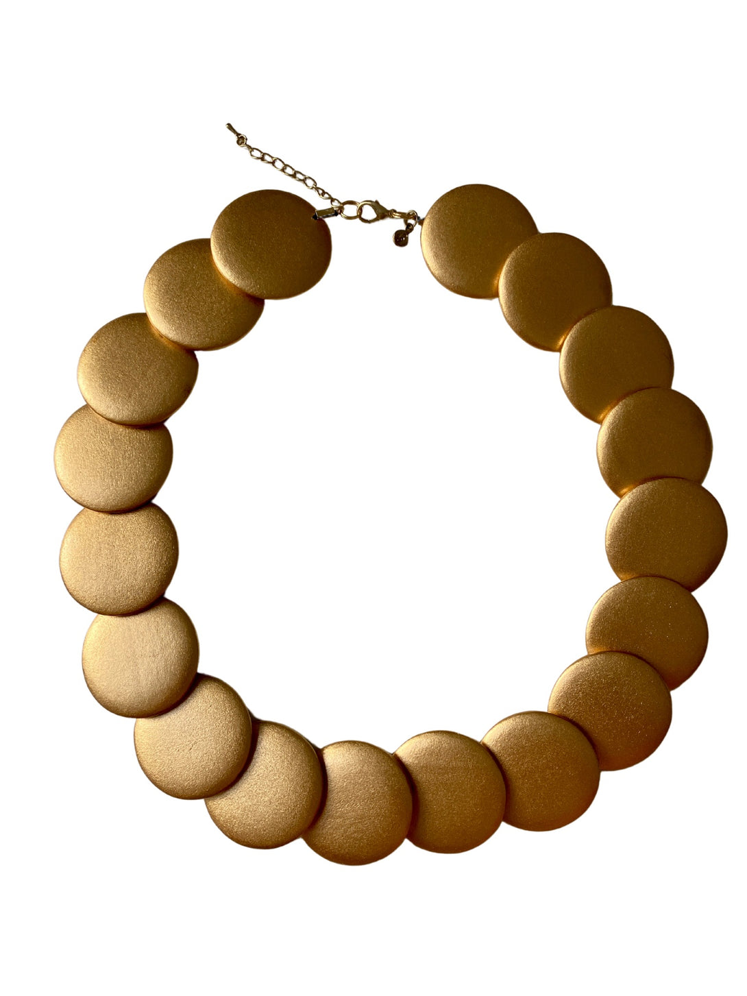Collana legno regolabile corta Bissau metallic-collana-Bijondo-Oro-Bijondo