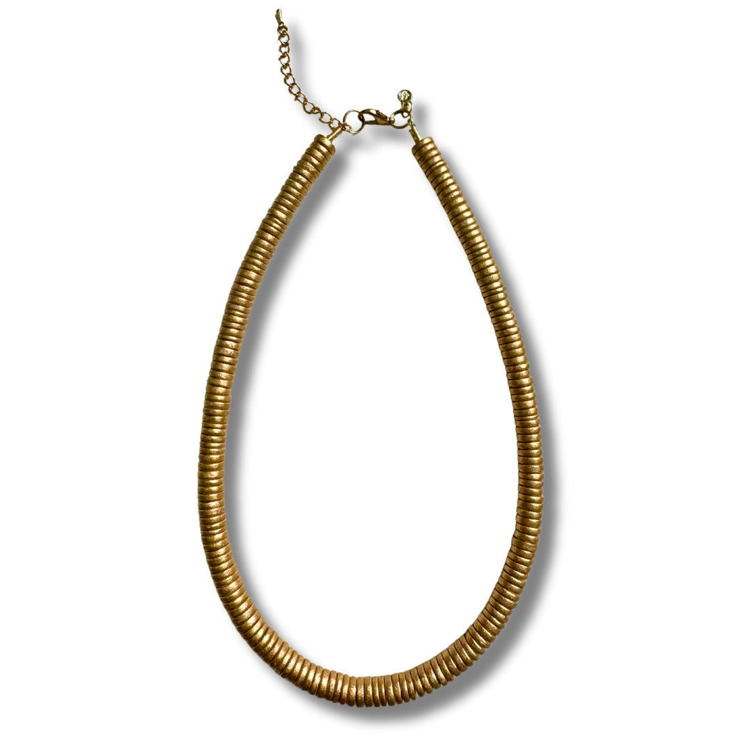 Collana legno semplice Roryna metallic-collana-Bijondo-Oro-Bijondo