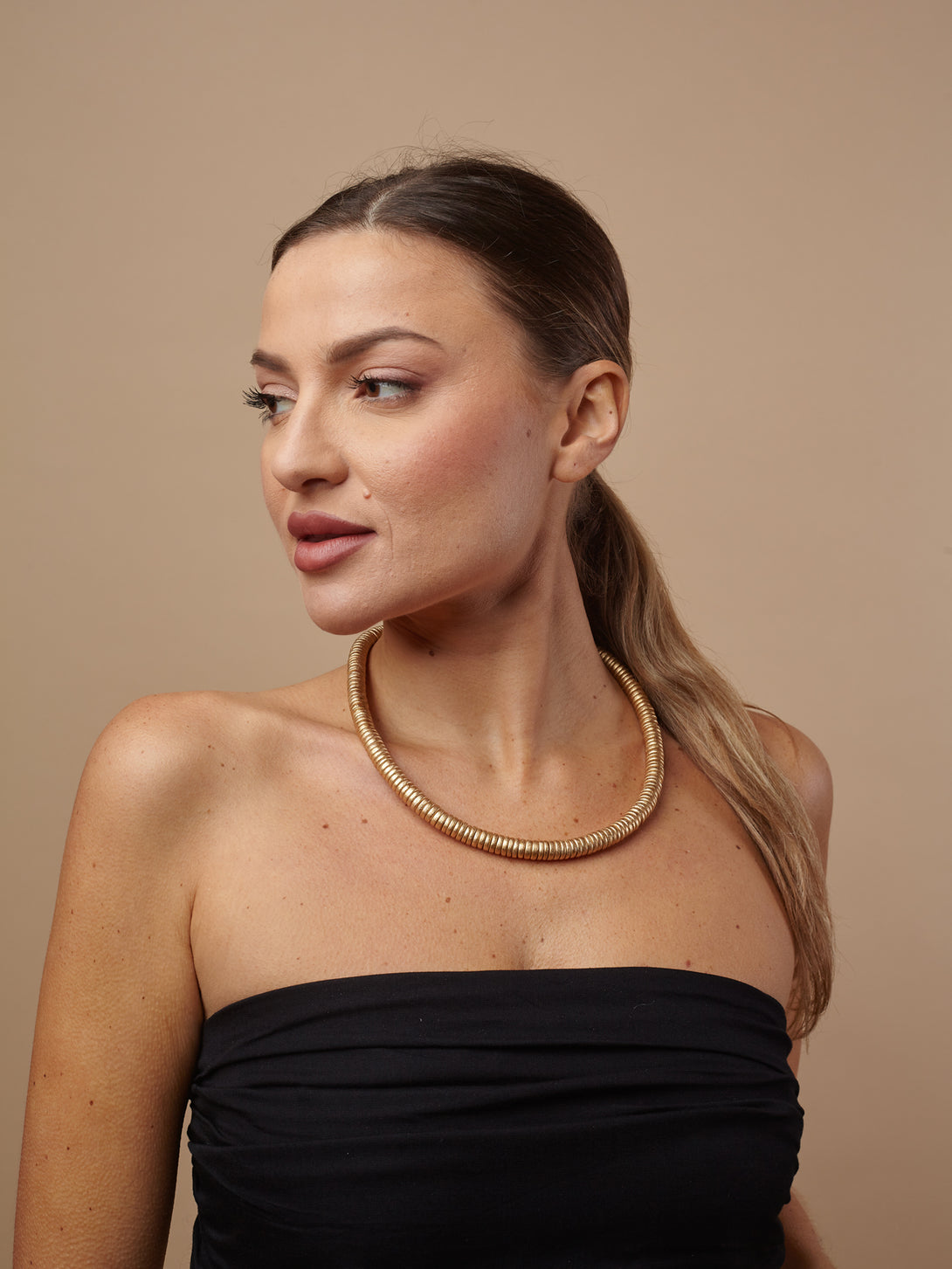 Collana legno semplice Roryna metallic-collana-Bijondo-Bijondo