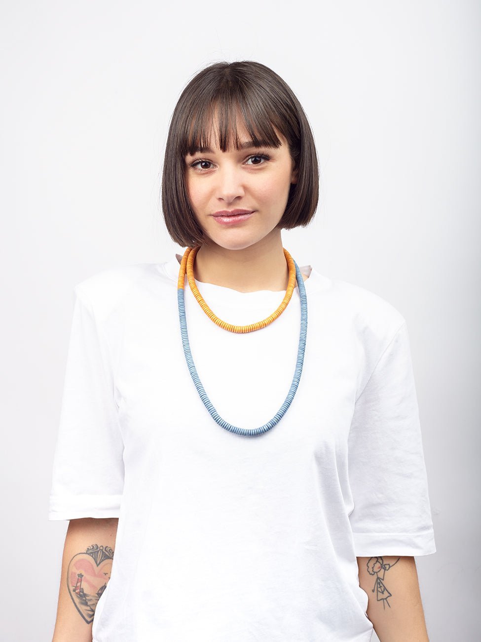 Collana lunga Rory - giallo narciso - Bijondo