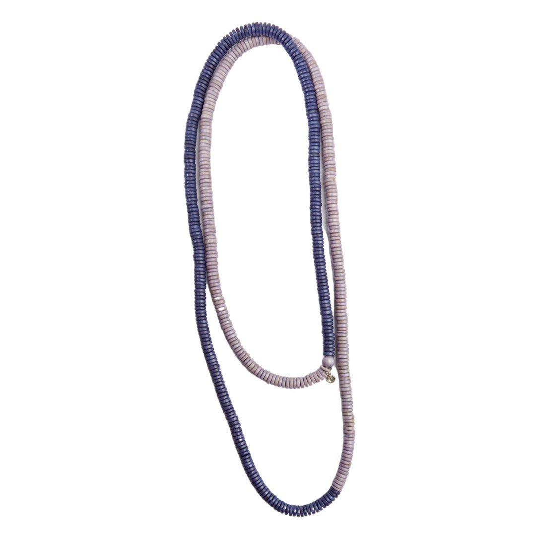 Collana lunga Rory - glicine - Bijondo