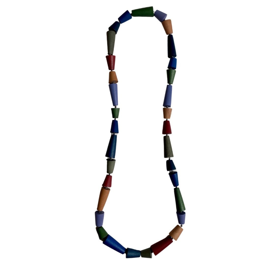 Collana lunga leggera Hannah - blu - Bijondo