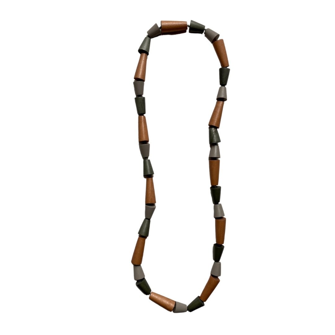 Collana lunga leggera Hannah - sabbia - Bijondo