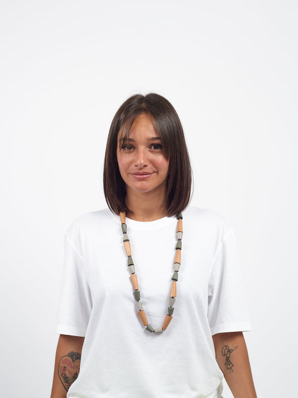 Collana lunga leggera Hannah-bordeaux-Bijondo