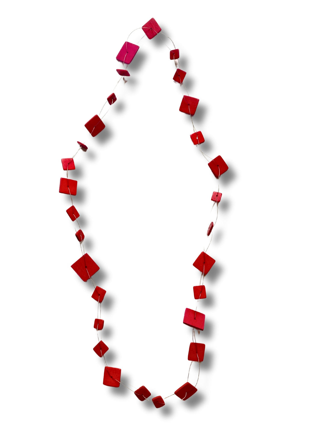 Collana lunga legno Evelyn-Collana-EW-rosso-Bijondo