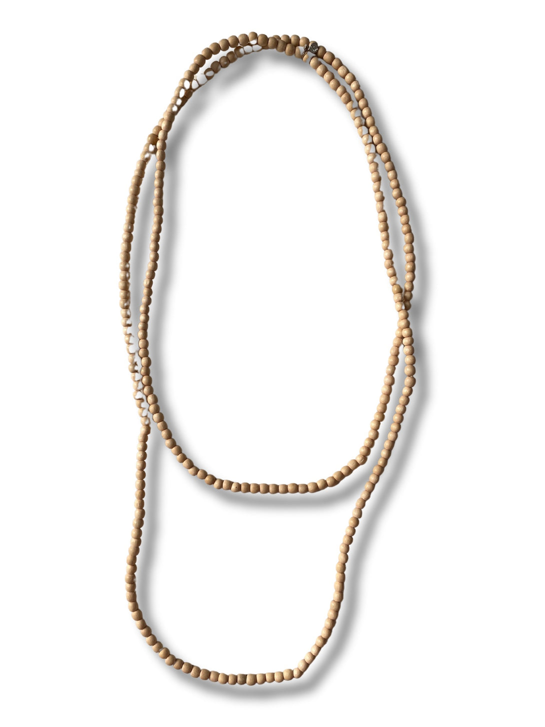 Collana lunga legno Leni metallic-Collana-EW-Beige-Bijondo