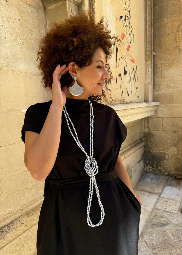 Collana lunga legno Leni metallic-Collana-EW-Bijondo