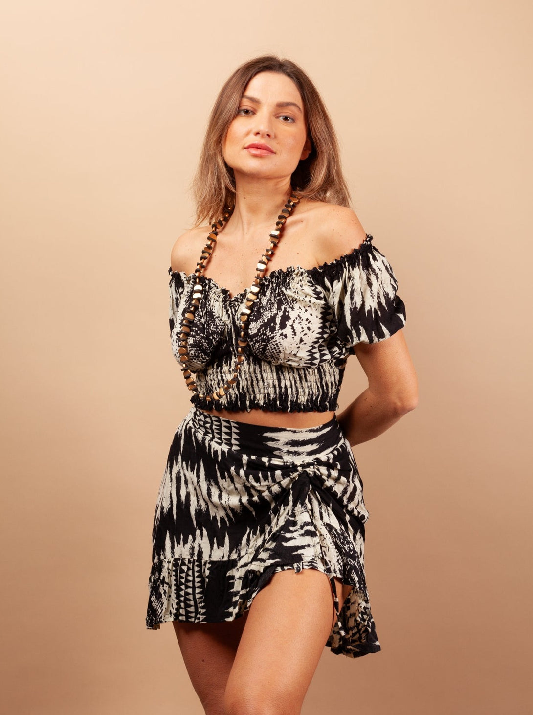 Collana lunga legno Milano metallic-Collana-Bijondo-Bijondo