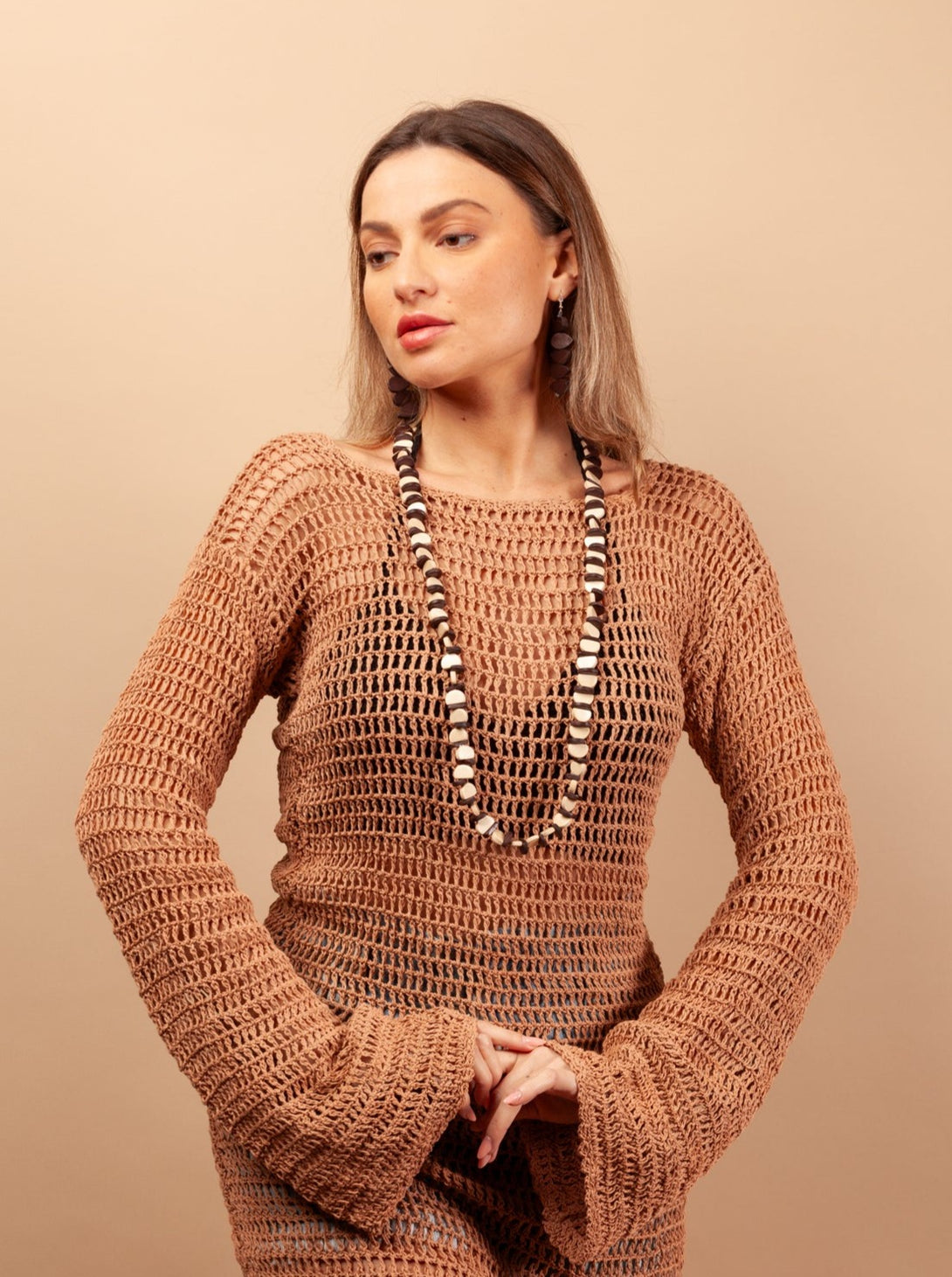 Collana lunga legno Milano-Collana-Bijondo-Bijondo