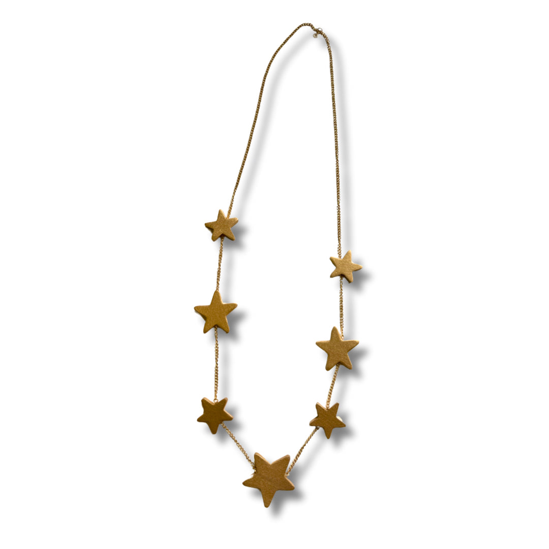 Collana lunga legno Star metallic-collana-Bijondo-Bijondo