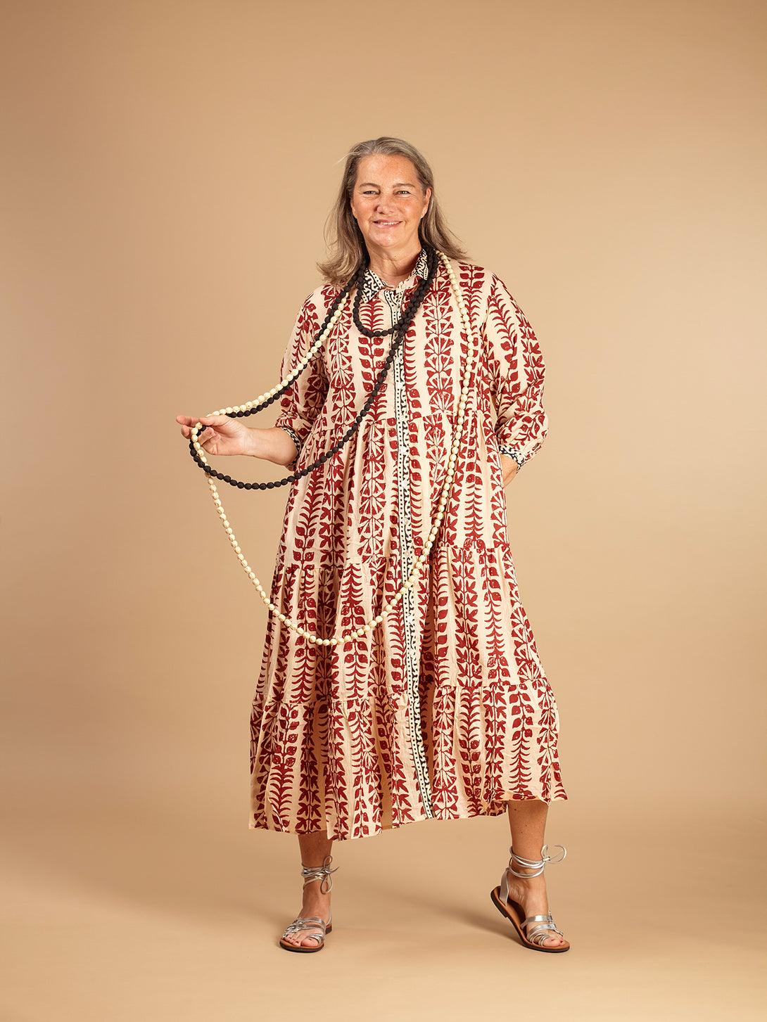 Collana lunga legno e stoffa Josy-Collana-Bijondo-Bijondo