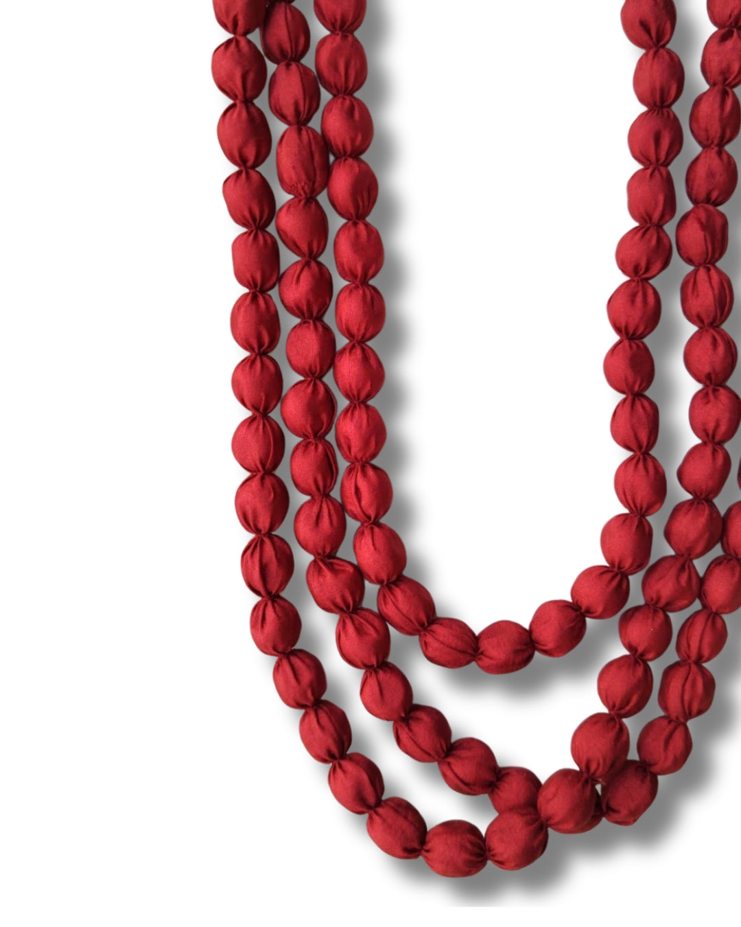 Collana lunga legno e stoffa Josy-Collana-Bijondo-Bordeaux-Bijondo