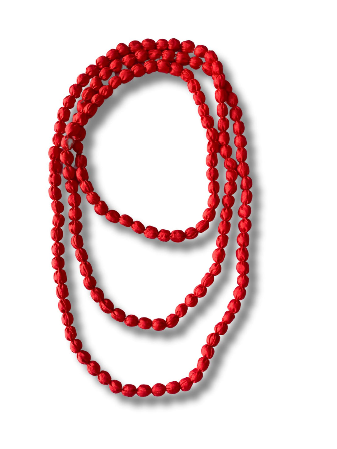 Collana lunga legno e stoffa Josy-Collana-Bijondo-Rosso-Bijondo